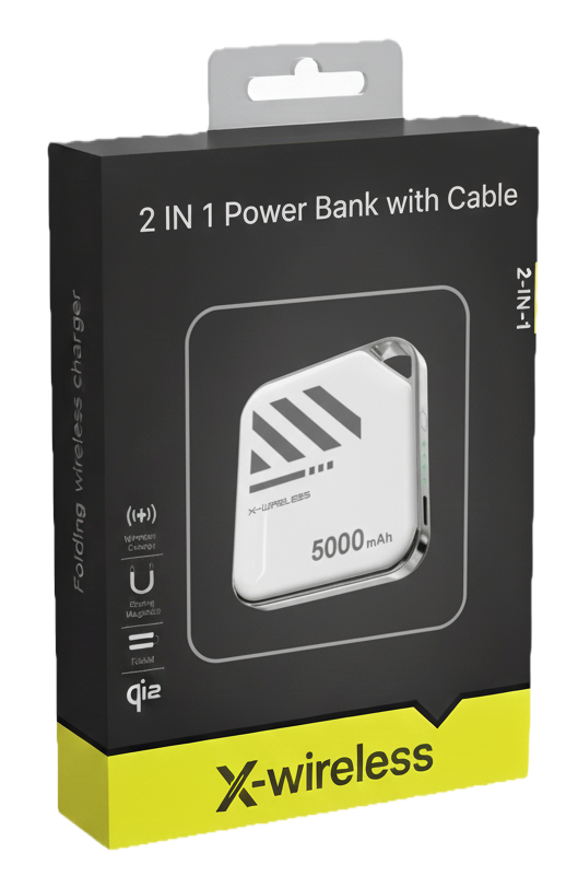 Portable 2 IN 1 Powerbank